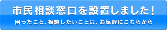 平岡せいき　市民相談窓口へのご相談